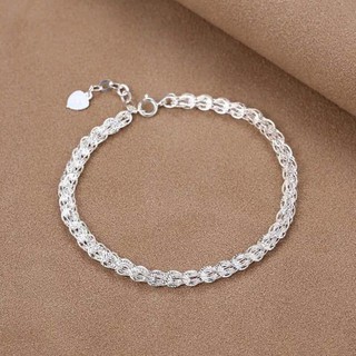 Lắc Tay, Lắc Chân Bạc JSS Hàng Ý Bóng Cực Đẹp