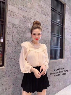 áo babydol bèo tay