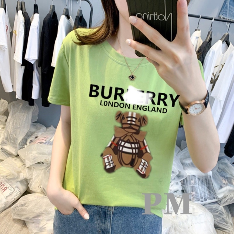 Áo phông gấu áo kẻ PM11