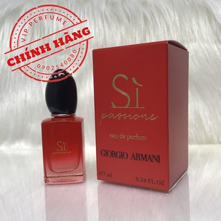 Nước hoa nữ chính hãng Giorgio Armani Sì Passione EDP 7ml