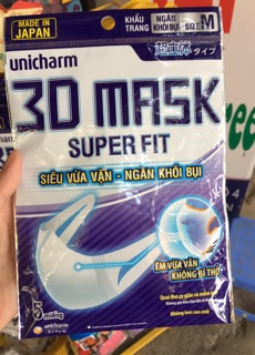 Khẩu Trang 3D Mask Túi 5 cái