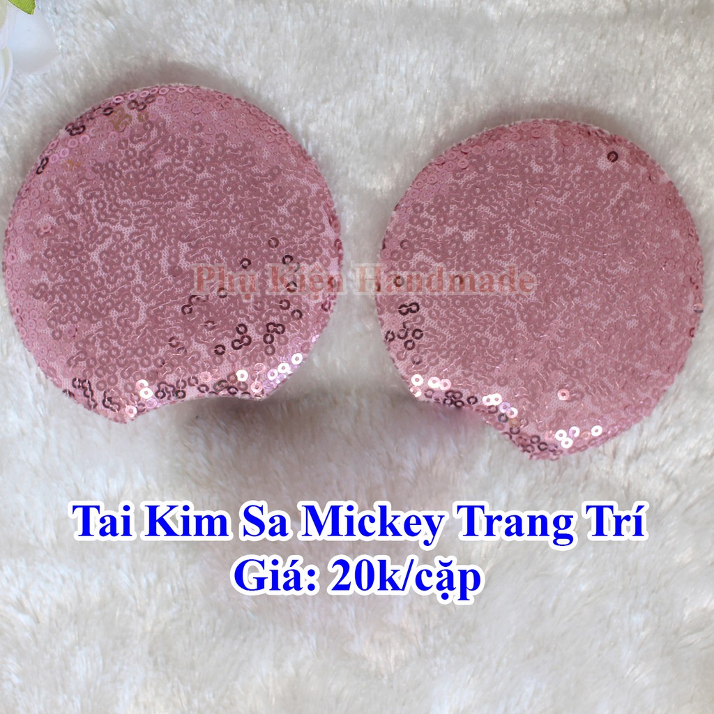 Tai Kim Sa Mickey Trang Trí (20k/cặp)