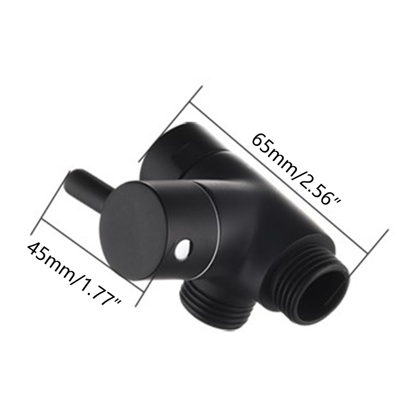 Đầu Nối Vòi Hoa Sen Hình Chữ T Bằng Đồng Thau