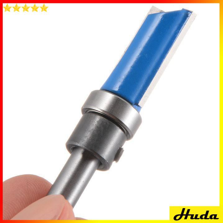 Mũi phay gỗ thẳng bi ngược 1/4*12mm  -  đồ làm mộc
