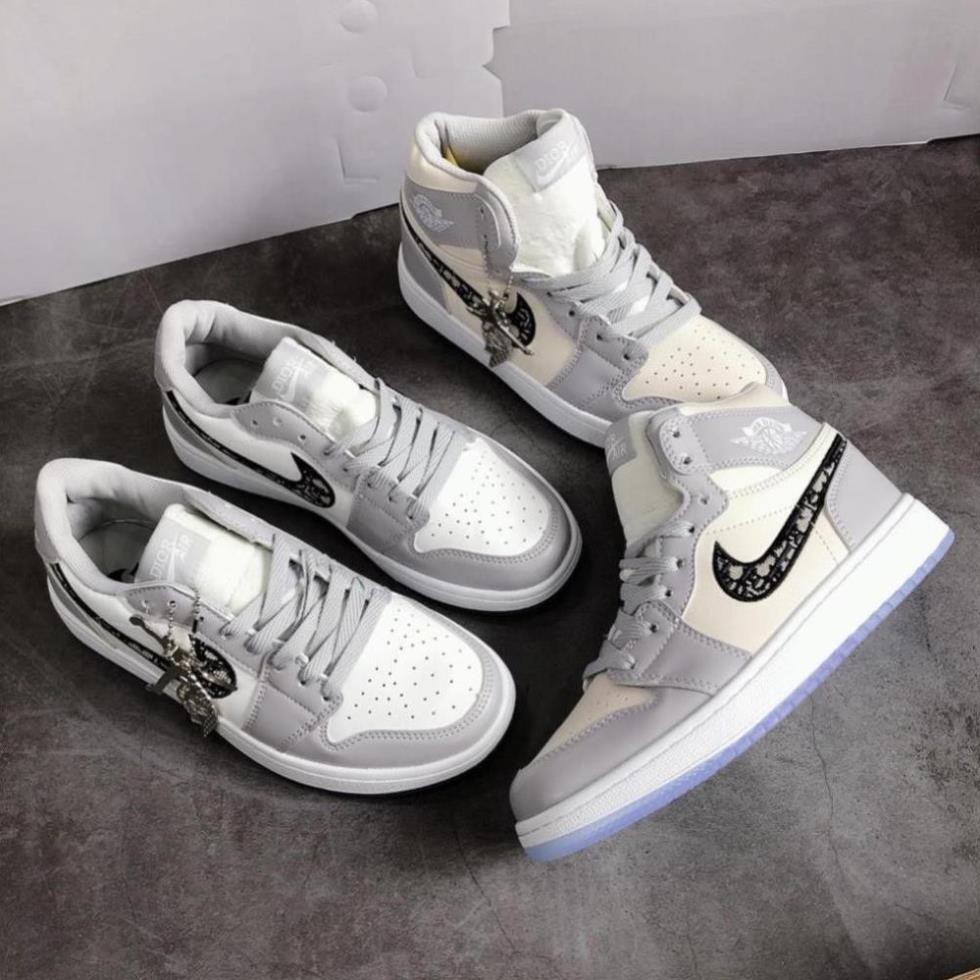 [Full box] Giày Jordan Dior cổ cao, Jordan Dior cao cổ  full box + hộp bảo vệ  không móp méo khi vận chuyển | BigBuy360 - bigbuy360.vn