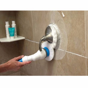 Chổi sạc điện đánh sạch mọi vết bẩn 3 đầu Spin Scrubber cao cấp