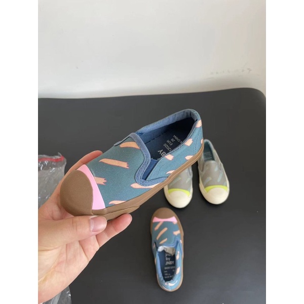 Giày Slip on trẻ em JNBY  Giày lười trẻ em cao cấp Hàn Quốc xuất dư 0922