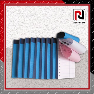 Combo 100 Cuốn Order 2 liên "CÓ SỐ NHẢY" giúp quản lý dễ dàng lượng đơn mỗi ngày