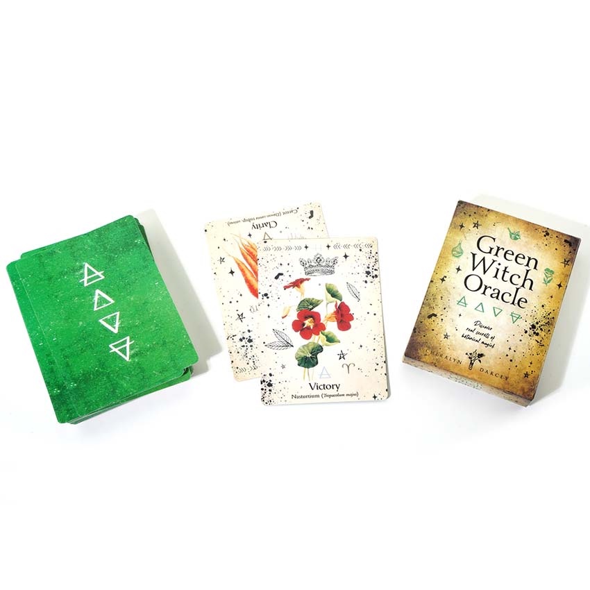 Green Witch Oracle Card Game