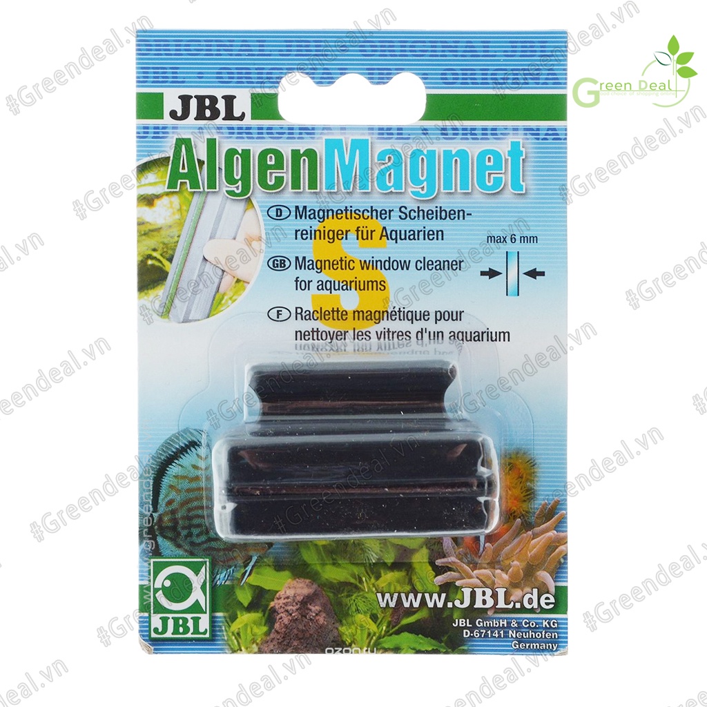 JBL - Algen Magnet | Nam châm cọ bể, chùi kính vệ sinh hồ cá thủy sinh, hồ cá biển