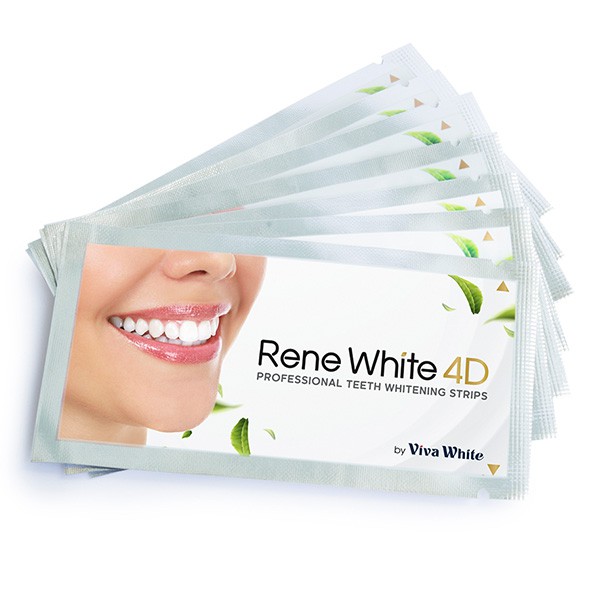 Miếng Dán Trắng Răng -  Rene White 4D