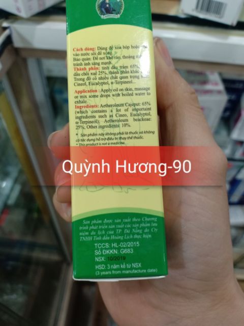 Dầu tràm TIÊN ÔNG 10ml cần thiết cho mọi gia đình