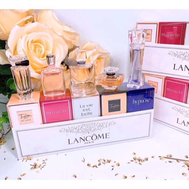Set 5 chai Nước hoa Lancome 5ml