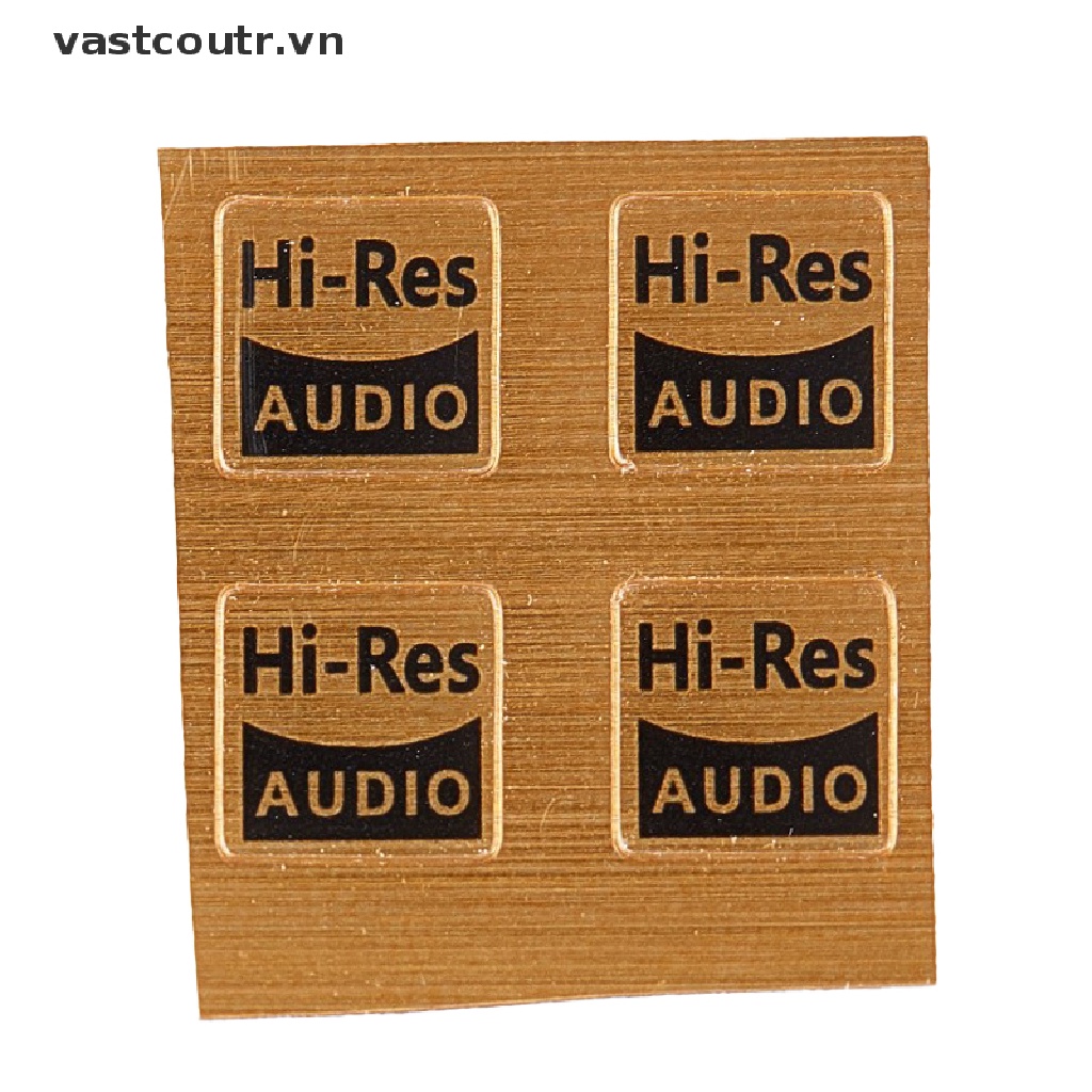 Bộ 10 Sticker Hi-Res Cho Thiết Bị Walkman Fiio Iriver Cayin MP3