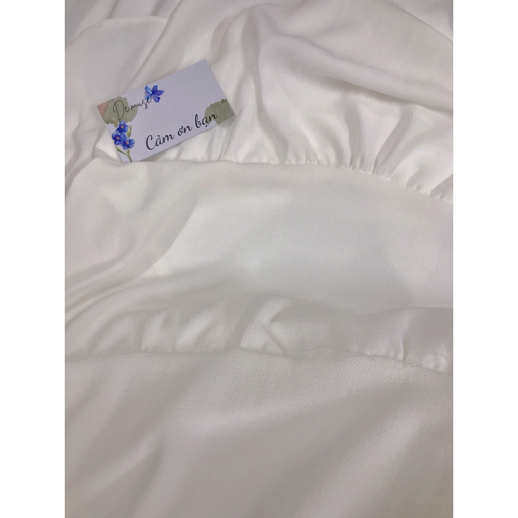 Chân váy midi bốn tầng freesize chất cát hàn mềm mại trẻ trung vintage thiết kế Demuse