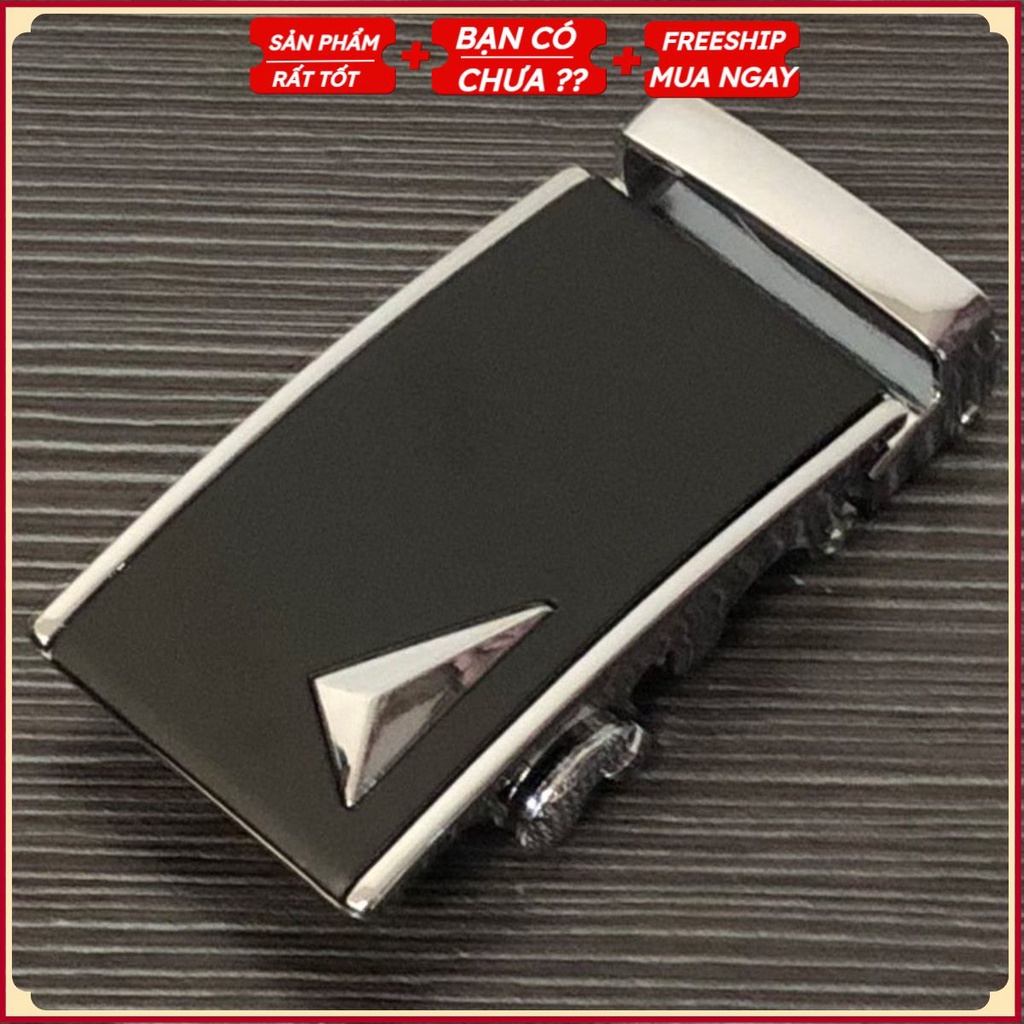[Mặt Khóa Thắt Lưng Nam] Thắt Lưng Da Nam Khóa Tự Động Cao Cấp Thắt Lưng Nam Dây Da Bò 100% Nhập Khẩu Chính Hãng