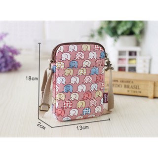 Túi vải đeo chéo mini cực cute