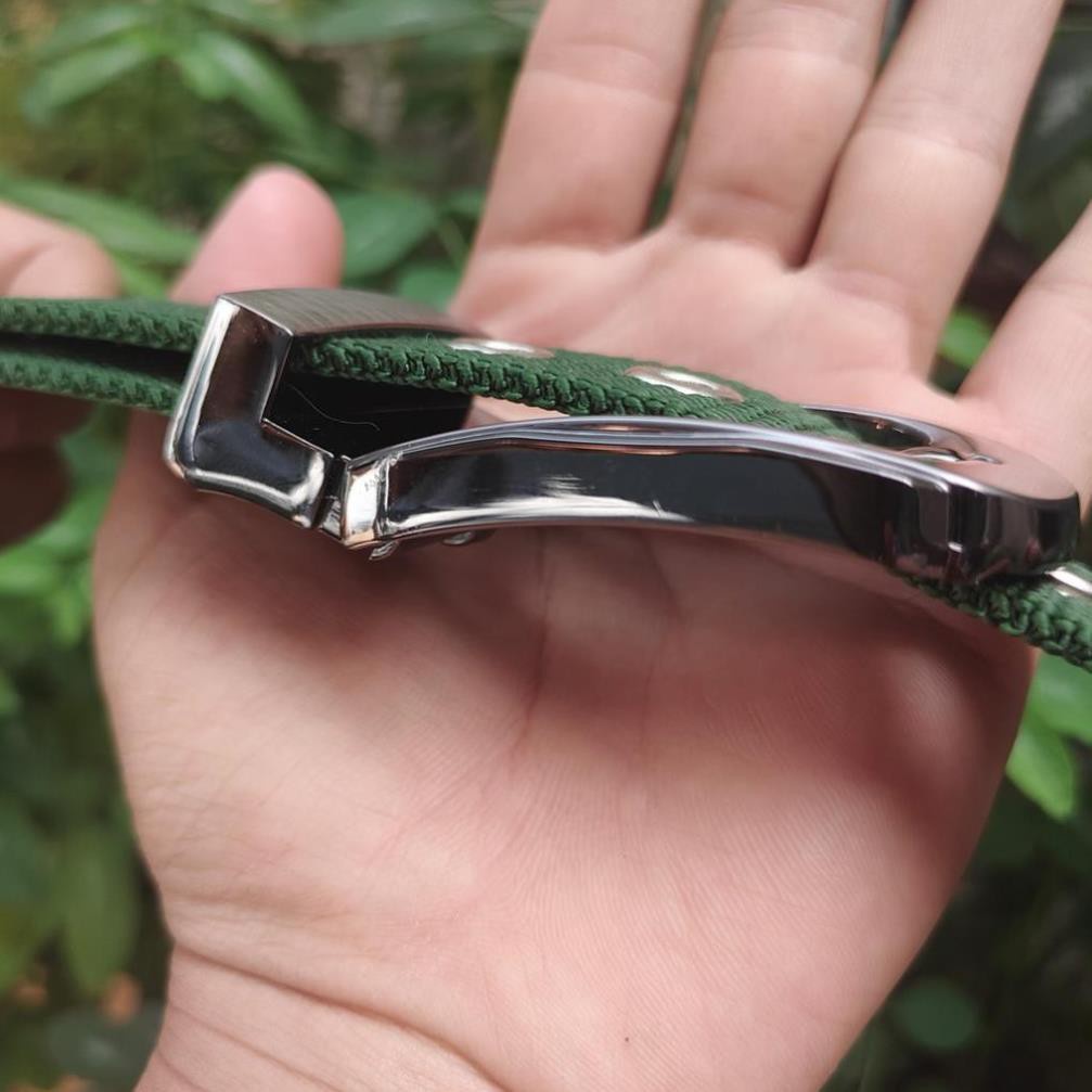 Thắt Lưng Nam Vải Dù Siêu Bền Xỏ Lỗ Đóng Khoen, Phong Cách Lính Phù Hợp Với Mọi Lứa Tuổi - BĐ_KIM