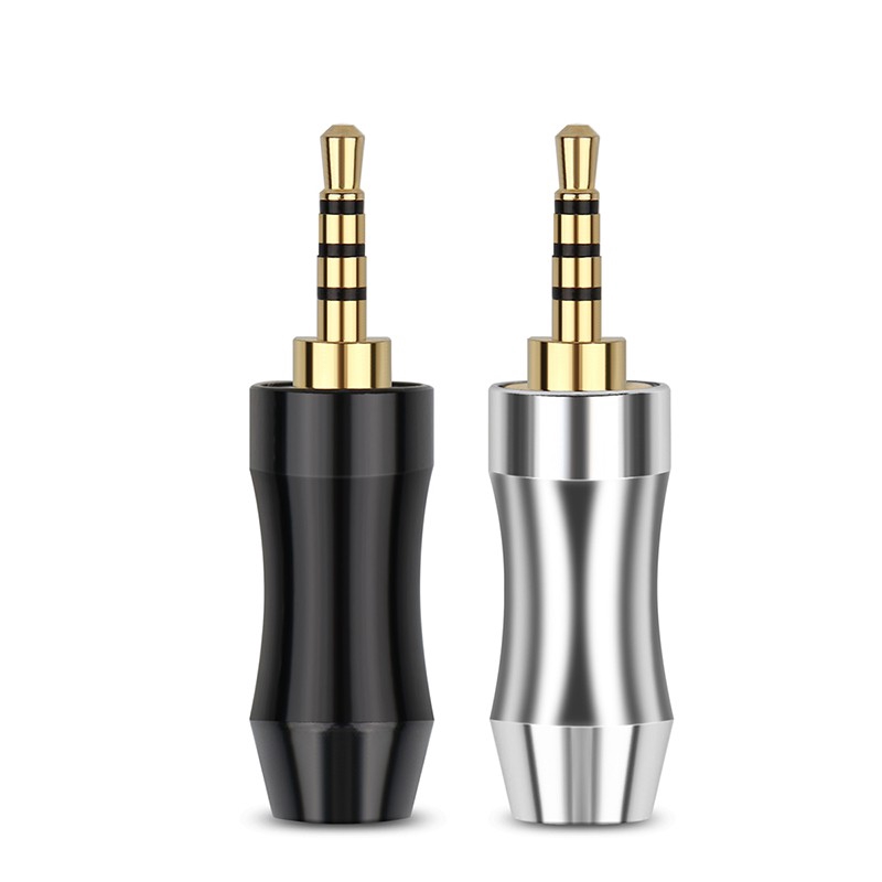 Đầu Nối Âm Thanh 3.5mm / 2.5mm / 4.4mm Bằng Hợp Kim Nhôm Mạ Vàng