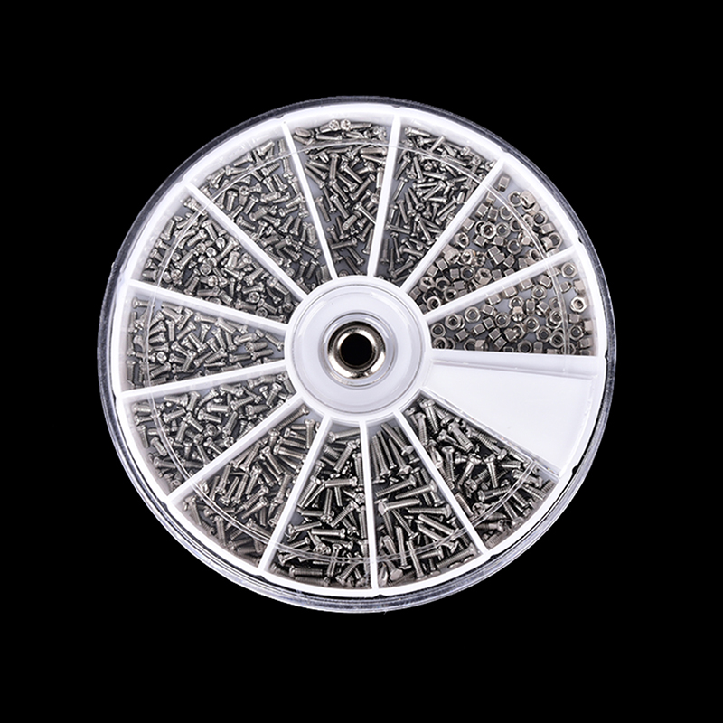 Set 600 ốc vít nhiều loại sửa đồng hồ đeo tay/ mắt kính