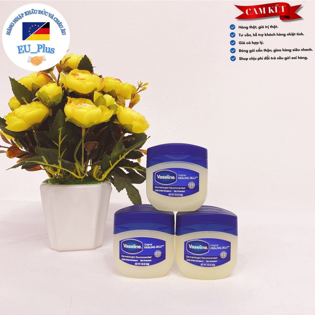 Sáp dưỡng ẩm đa năng VASELINE Original Mỹ Big size - 368g