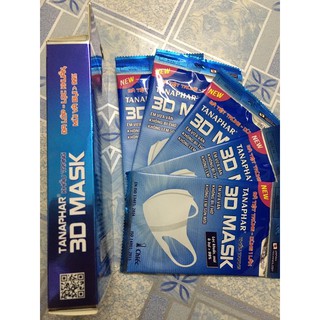 Khẩu trang 3D MASK TANAPHAR ĐÃ TIỆT TRÙNG