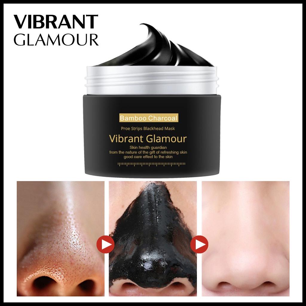 [Chính Hãng 100%] VIBRANT GLAMOUR Gel Lột Mụn Than Tre Bỏ Mụn Đầu Đen Làm Sạch Sâu Se Khít Lỗ Chân Lông Vệ Sinh Da