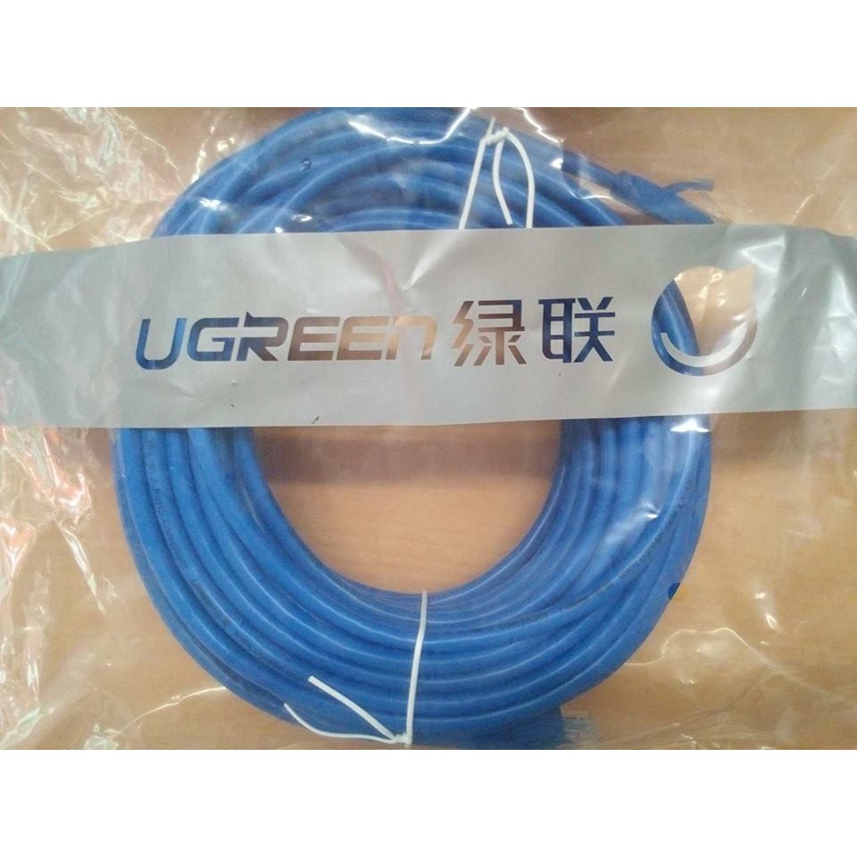 Cáp mạng,dây nhảy Cat6 đúc sẵn 30m chính hãng Ugreen 11209 cao cấp-Hàng Chính Hãng