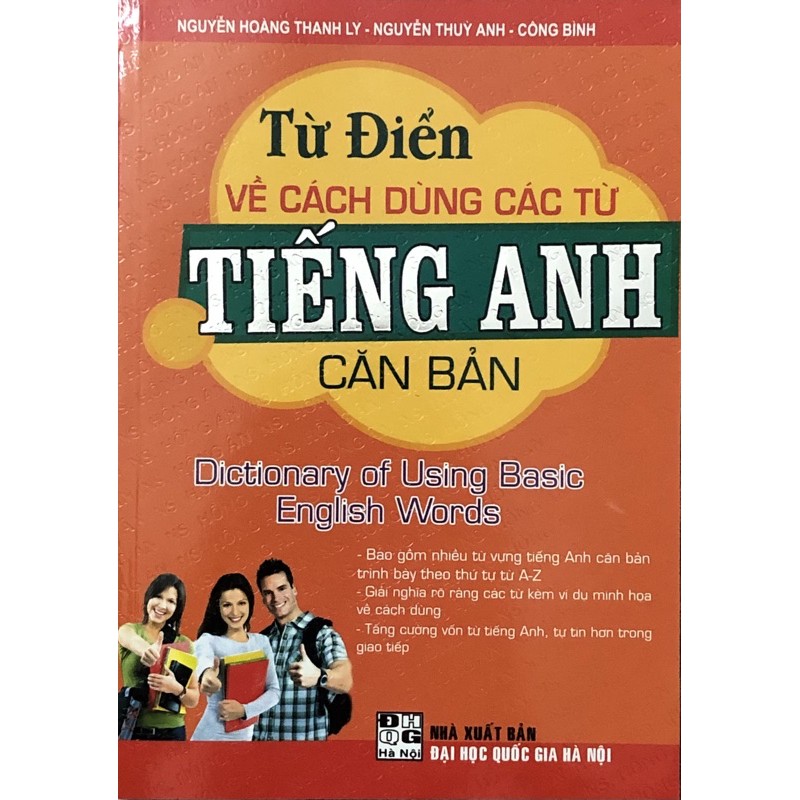 Sách - Từ Điển Về Cách Dùng Các Từ Tiếng Anh Căn Bản