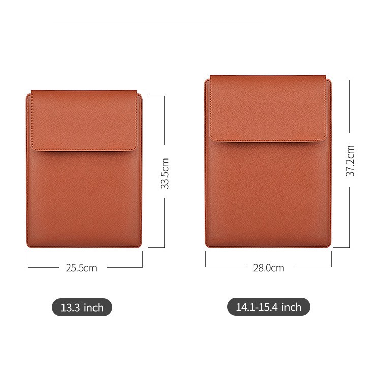Túi Da Đa Năng Cho Macbook Air Pro 13 15 Notebook Lenovo Xiaomi Macbook Air 11 12 13.3 15.4 Inch