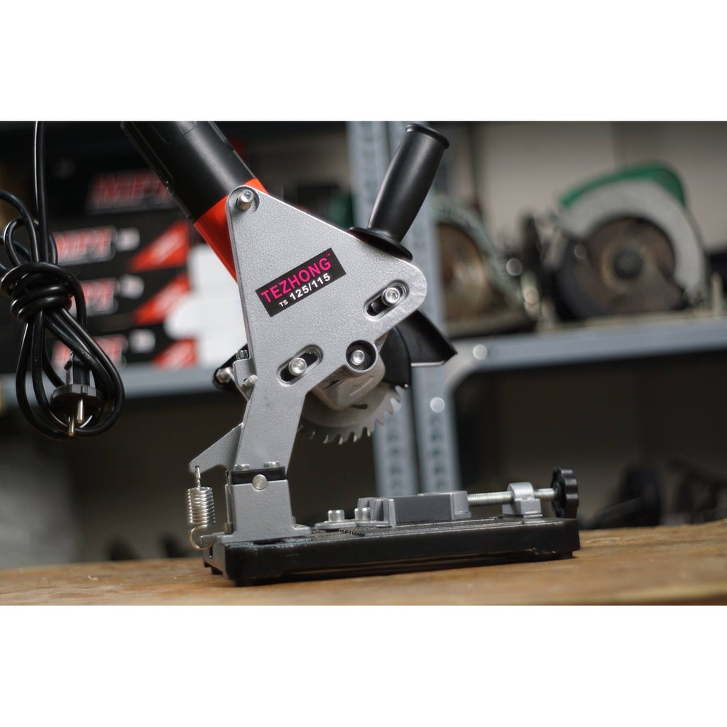 Bộ chân đế máy cắt bàn TZ6103 (loại đế dày 2.6 kgs TZ-6103) dùng cho máy mài