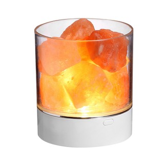Đèn đá muối himalaya tự nhiên dùng làm đèn ngủ