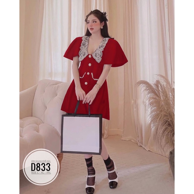 Bigsize Đầm phối ren D833 | BigBuy360 - bigbuy360.vn