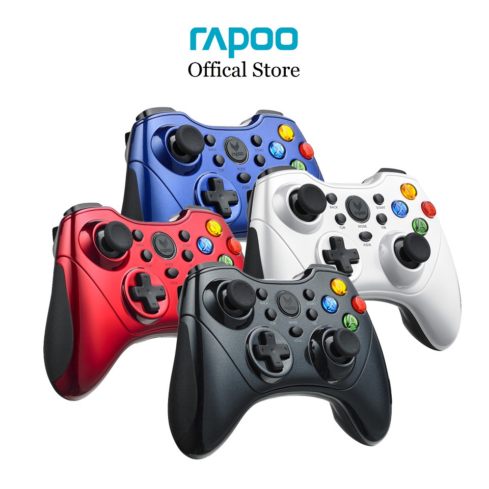 Tay cầm Game pad Rapoo V600S không dây, controller wireless chính hãng Rapoo