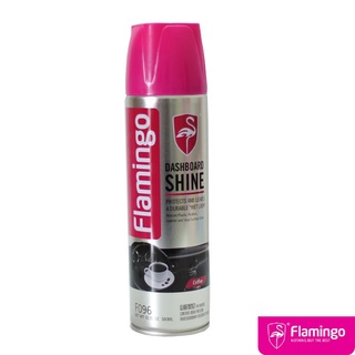 Bình xịt vệ sinh taplo, nhựa, da nội thất xe ô tô Flamingo hương cà phê