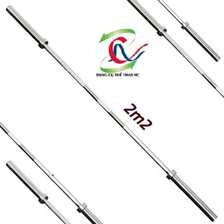 Đòn tạ 2.2m phi 50 bọc inox