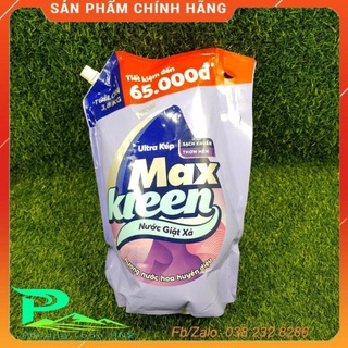 Nước giặt xả MaxKleen túi 3,8kg