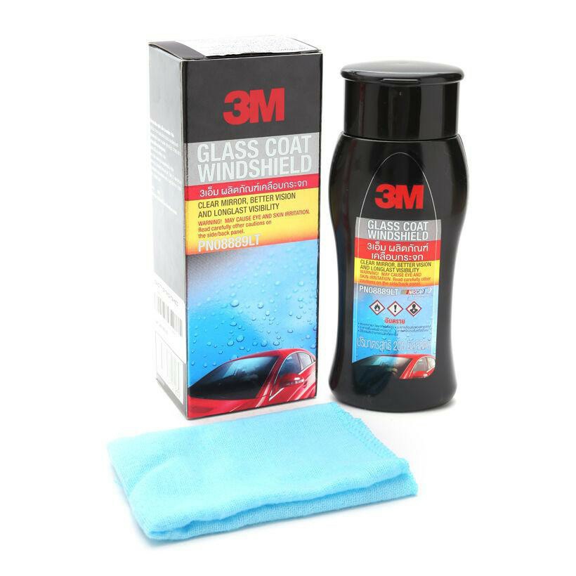 Dung Dịch Chống Bám Nước Cho Kính Xe Ô Tô 3M-GLASS COAT WINDSHIELD 200ml