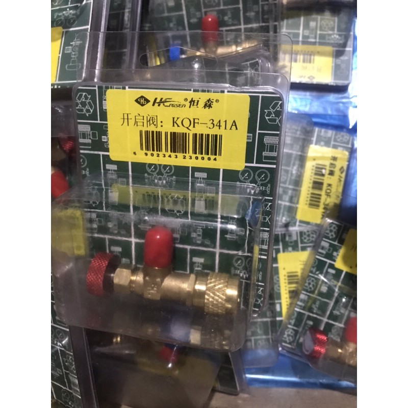 Van Khóa Gas Chống Bỏng R22-R410 Hengsen