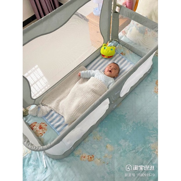 Giường kiểu quây / quây giường cho bé