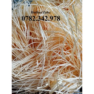(1KG) GIẤY RƠM LÓT HỘP QUÀ, GIẤY KRAFT CẮT SỢI LÓT HỘP QUÀ TẶNG