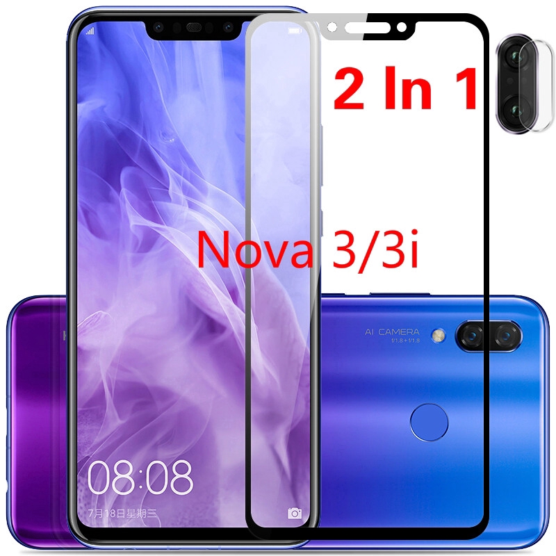 Kính Cường Lực 9D Bảo Vệ Màn Hình Dành Cho Huawei Nova 3 / 3i