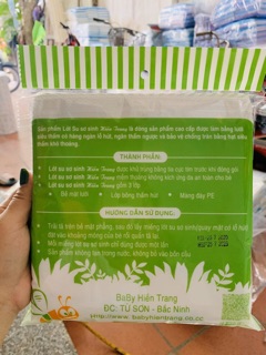 Combo 10 gói lót phân su cho bé (sỉ)