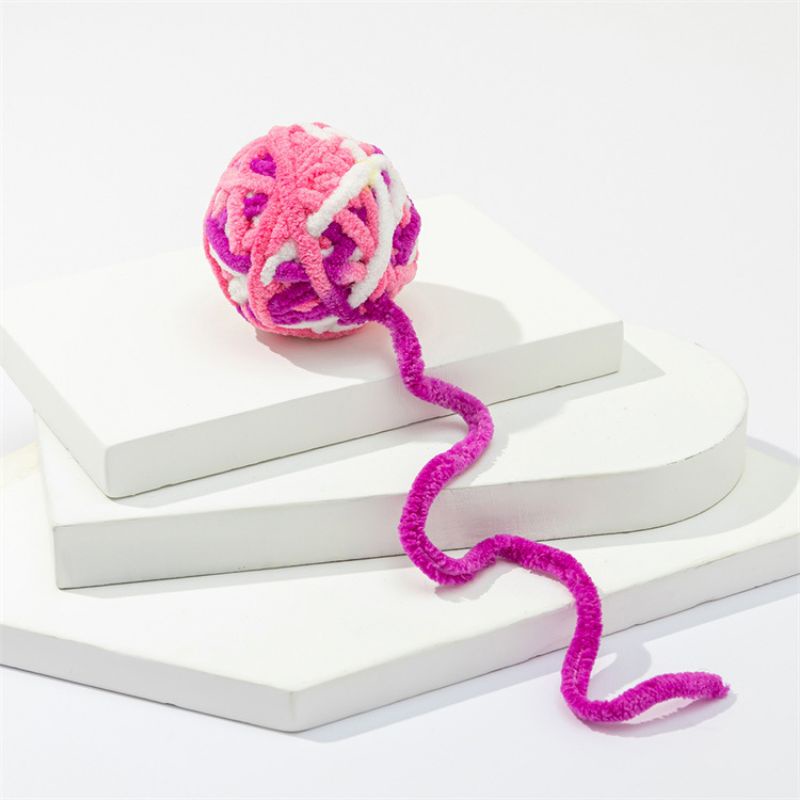 Bóng Len Đồ Chơi Cho Mèo