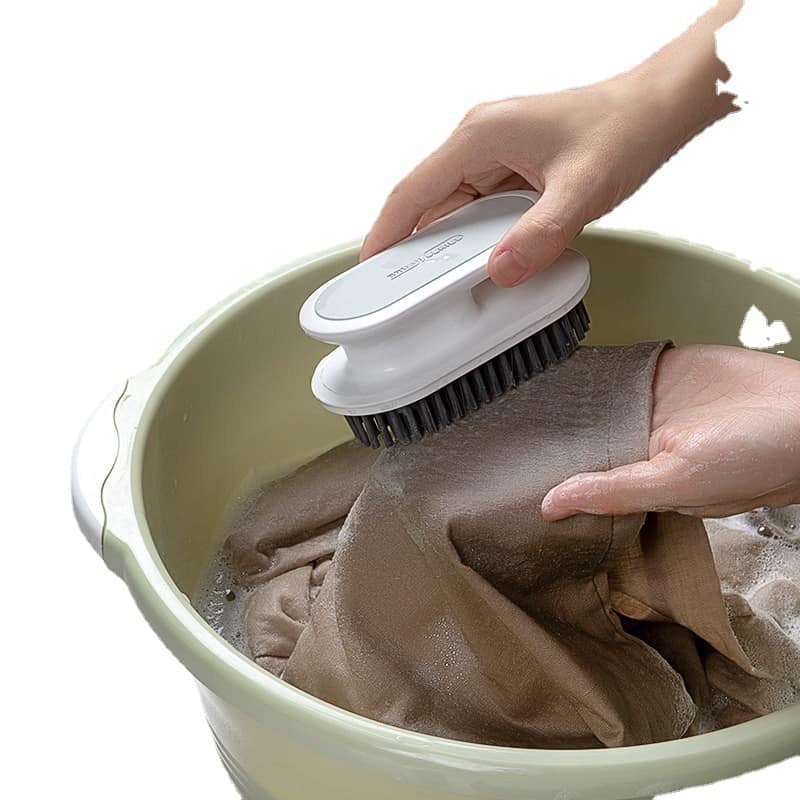 Bàn Chải Chà Sàn Toilet 12cm Có Tay Cầm - Bàn Chải Giặt Đồ Vệ Sinh Cao Cấp