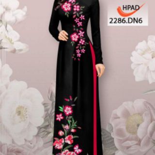 Vải áo dài in 3D (bộ: lụa nhật, tằm ý)