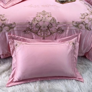 Bộ chăn ga lụa satin Hoàng gia (7 màu)
