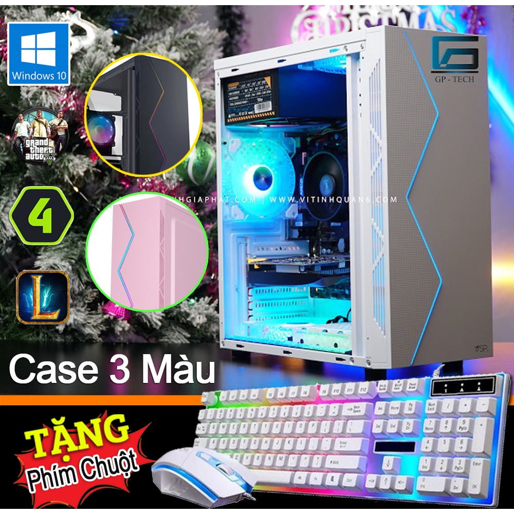 PC Gaming A520 Asus / Ryzen 3 1300x / GT730 Chiến Fo4, FreeFire, CS:GO, LOL,...