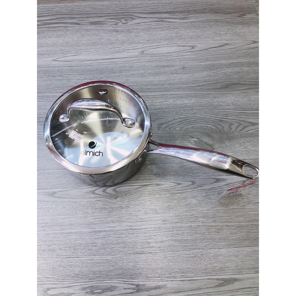 Quánh Elmich Inox 304 3 lớp cao cấp đáy liền Trimax XS EL-3745 size 16cm
