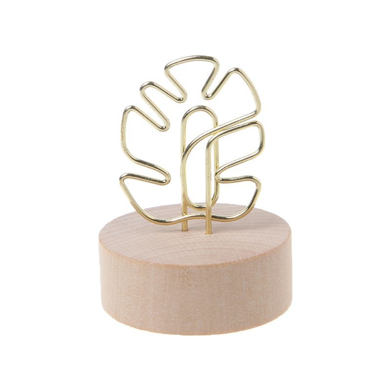 1 Cái Kẹp Ảnh Ghi Chú Bằng Gỗ